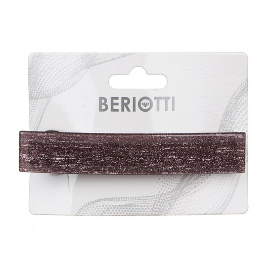Заколка для волос Beriotti, 10 см, пластик, металл, в ассортименте, 321-217