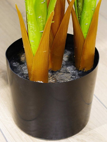 Дерево искусственное декоративное Пальма, в кашпо, 120 см, Y4-3402