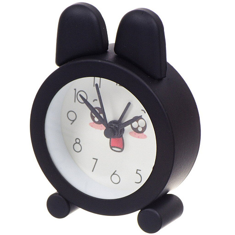 Часы-будильник настольные, 5х5х6 см, пластик, в ассортименте, Заяц, Y4-5207