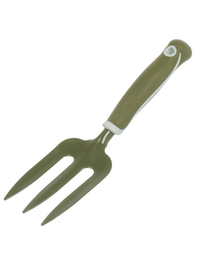 Вилка посадочная сталь, 8.5х30 см, рукоятка резина, Worth, T630B01