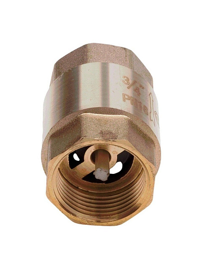 Клапан обратный 3/4", г-г, шток пластик, AquaLink