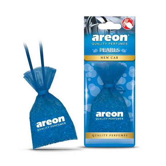 Ароматизатор в машину подвесной, мешочек, Areon, Pearls Новая машина, 704-ABP-16