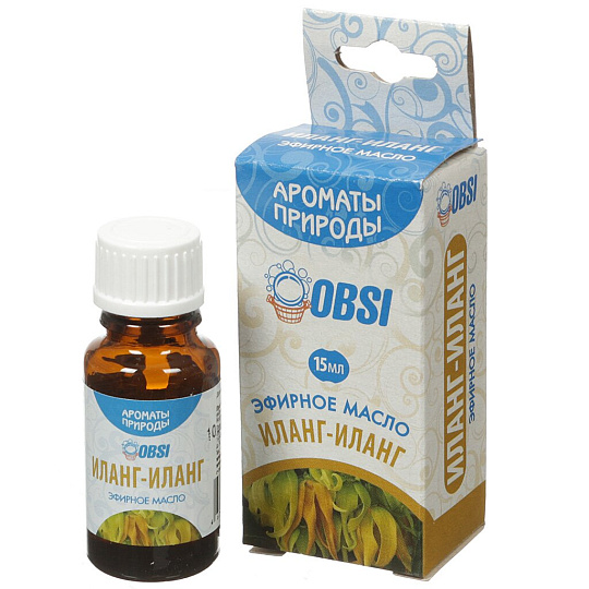 Масло эфирное OBSI, Иланг-иланг, 15 мл, БМ067