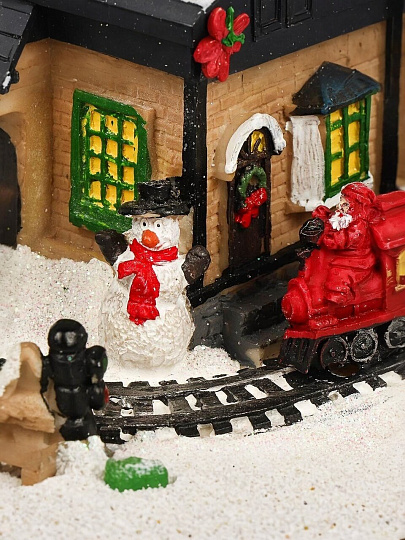 Фигурка декоративная Домик, 17.5х10х12 см, Y4-7515