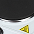 Плита электрическая Rion, 2000 Вт, 2 конфорки, диск, эмаль, механическая, переключатель поворотный, белая - фото 5