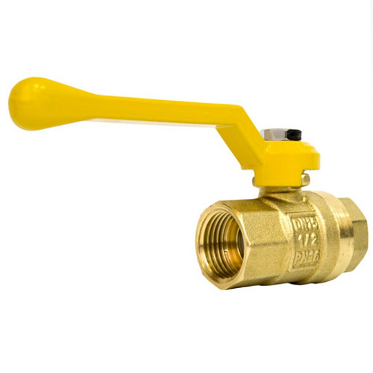 Кран для газа г-г, 1/2'', ручка, STI