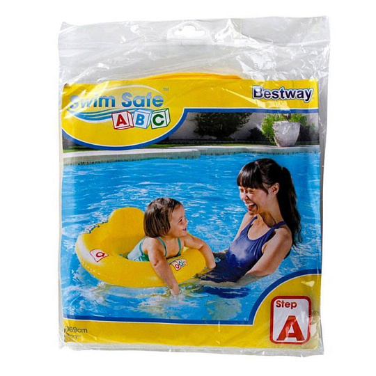 Круг надувной 76 см, Bestway, со спинкой, 4 камеры, до 15 кг, 32050