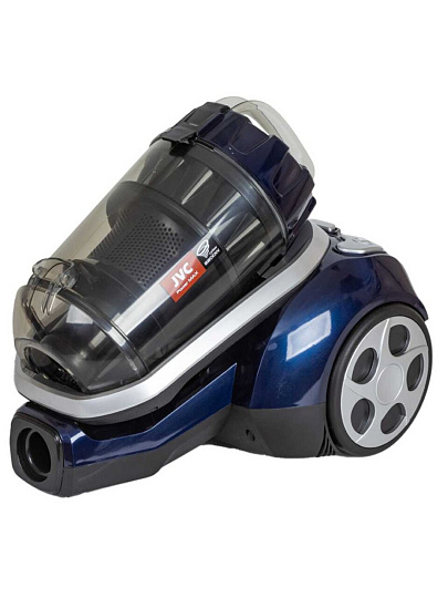 Пылесос JVC, JH-VC410, 2200 Вт, с контейнером, 3 л, сухая уборка, циклон, синий