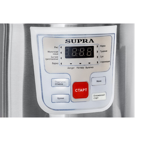 Мультиварка Supra, MCS-4114, 11 программ, 5 л, 900 Вт, тефлоновое покрытие чаши, антипригарное покрытие