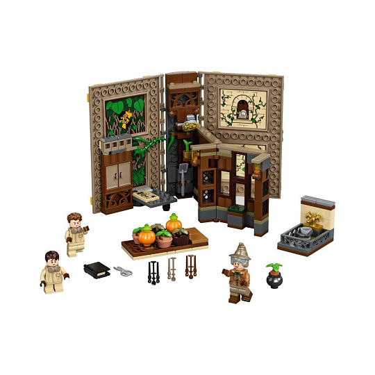 Конструктор Lego, Harry Potter, Учеба в Хогвартсе: Урок травологии, 7-9 лет, 233 детали, 76384