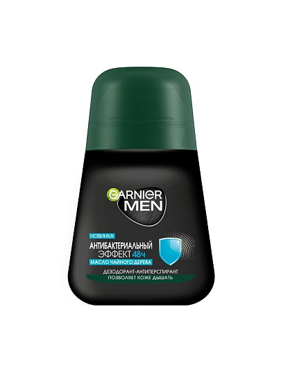 Дезодорант Garnier, Эффект чистоты, для мужчин, ролик, 50 мл