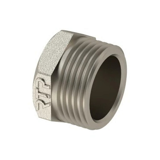 Заглушка 1" 1/2, никель, РосТурПласт