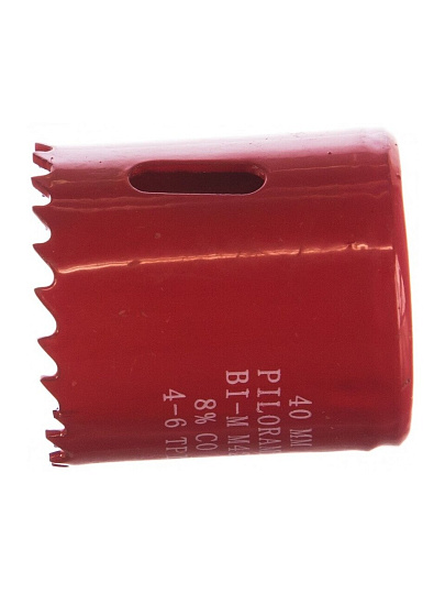 Коронка Pilorama, диаметр 40 мм, Bi-Metall 8%Co, 570040