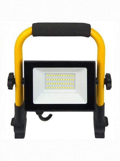 Прожектор светодиодный, General Lighting Systems, 50 Вт, 6500 К, IP65, 4680 Лм, черный с желтым, 403279