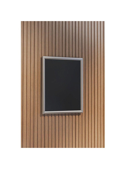 Зеркало 440х550 см, Магнат Серебро