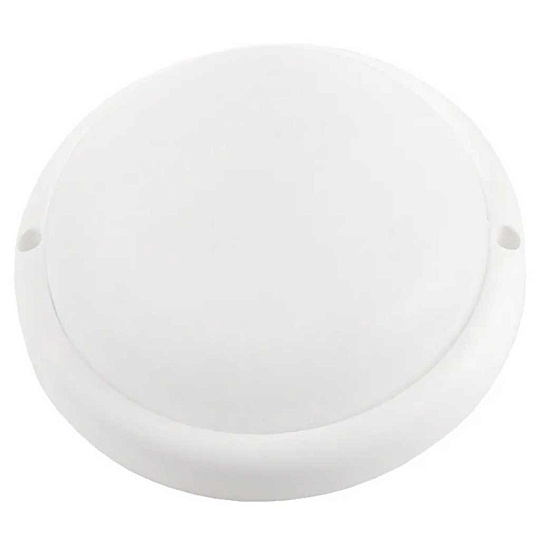 Светильник светодиодный, General Lighting Systems, ЖКХ Slim, 9 Вт, 6500 К, 760 Лм, IP65, 7х7х3.6 см, круглый, накладной, 437551