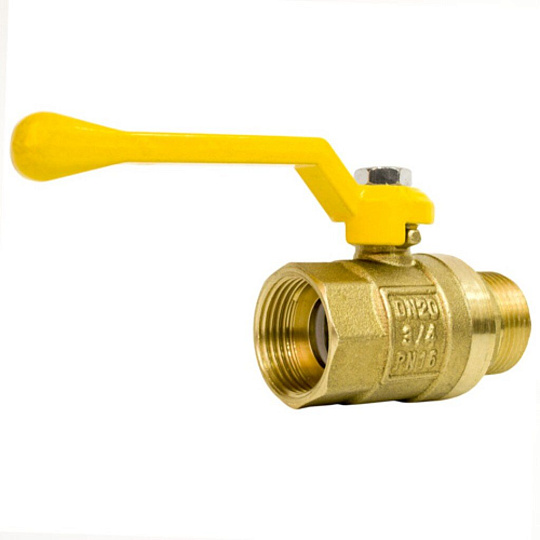 Кран для газа г-ш, 3/4", ручка, STI