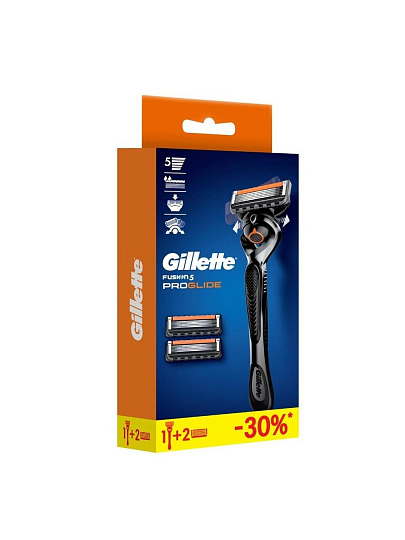 Станок для бритья Gillette, Fusion ProGlide, для мужчин, 3 сменные кассеты