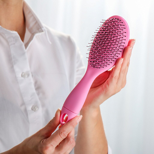 Расческа для волос, изогнутая для мокрых, 80х270х45 мм, Studio style, Релакс, 45775-4335