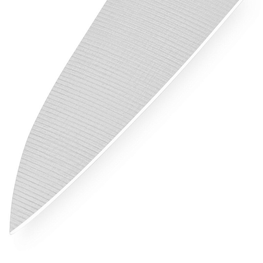 Нож кухонный Samura, Harakiri, для овощей, нержавеющая сталь, 9.9 см, рукоятка пластик, SHR-0011B/K
