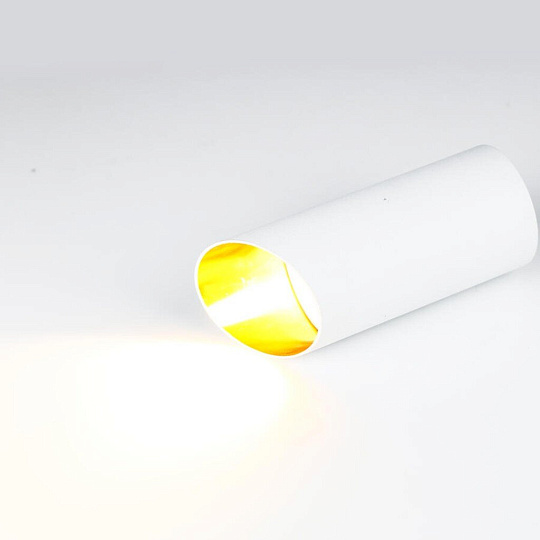 Светильник накладной General Lighting Systems, Спектр, 50 Вт, GU10, на 1 лампочку, IP20, d5.5х13 см, Спот, белый, 662033