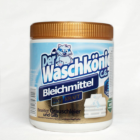 Отбеливатель Der Waschkonig, 750 г, порошок, для белых тканей, кислородный