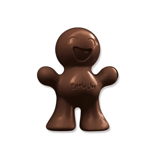 Ароматизатор в машину на дефлектор, сухой 3D, Little Joe, Натуральная кожа, EF4064