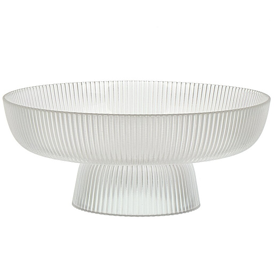 Блюдо стекло, круглое, 26х26х10 см, Y4-6578