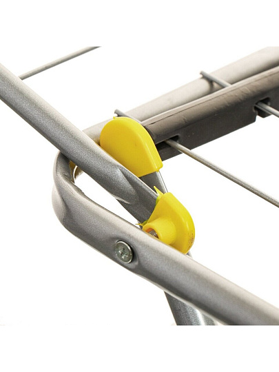 Сушилка для белья напольная, полотно 20 м, складная, 20 прутьев, 17 кг, стальная, Comfort, СНБ002