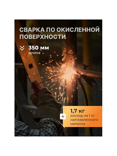 Электроды Goodel, ОК-46 Gold, 2.5х350 мм, 1 кг