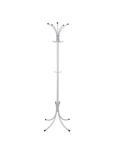 Вешалка-стойка 63х63х182 см, ЗМИ, сталь, 25 кг, Корона, ВНП 366 Б, белая, разборная