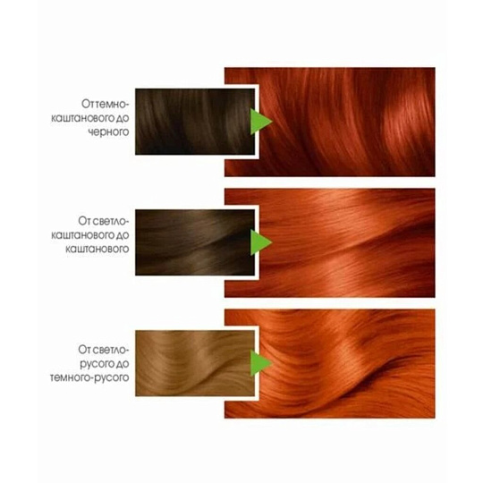 Краска для волос, Garnier, Color Naturals, 7.40, пленительный медный, 110 мл
