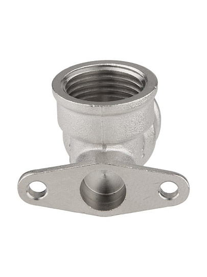 Уголок 1/2", 90 °, г-г, латунь, с креплением, AquaLink