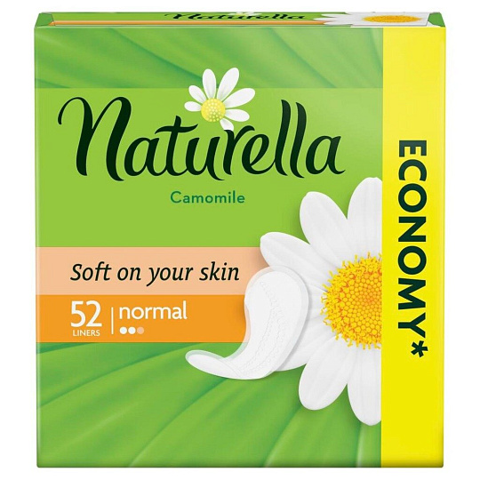 Прокладки женские Naturella, Camomile Normal Trio, ежедневные, 52 шт