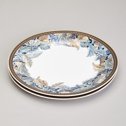 Набор тарелок закусочный, фарфор, 2 шт, 20.5 см, круглый, Art Collection, Lefard, 590-693