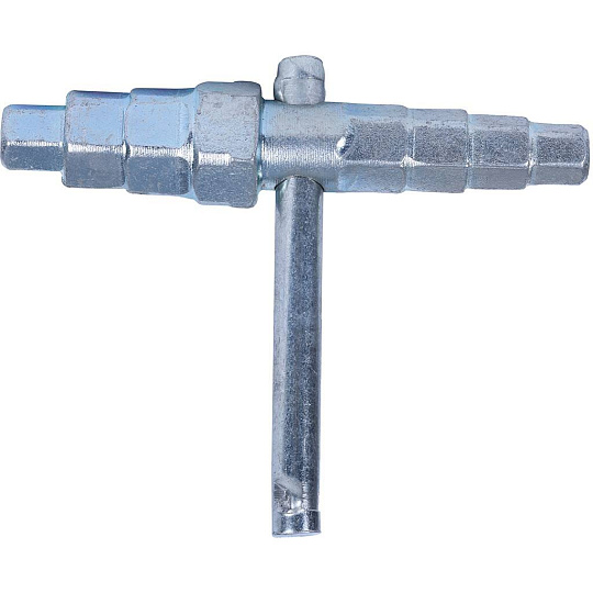 Ключ для американок, Stout, 1/2 "-1" 1/ 4, оцинкованная сталь, шестигранный для фитингов и разъемных соединений, SMT-0003-001224