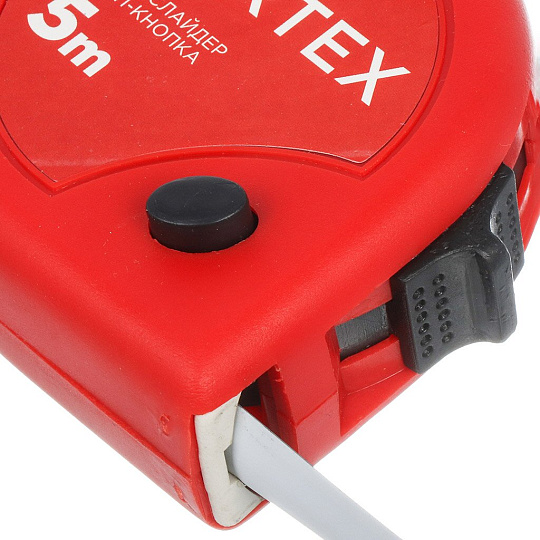 Рулетка 5х19 мм, с фиксатором, + кнопка, Bartex, M-58