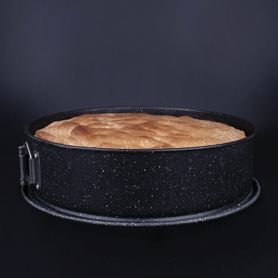 Форма для запекания сталь, 24х7 см, антипригарное покрытие, круглая, разъемная, Taller, TR-66321