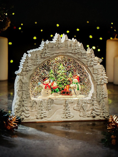 Фигурка декоративная 26.5х6.5х23.5 см, свет, LED, батарейки 3ААА, SZ11-8880