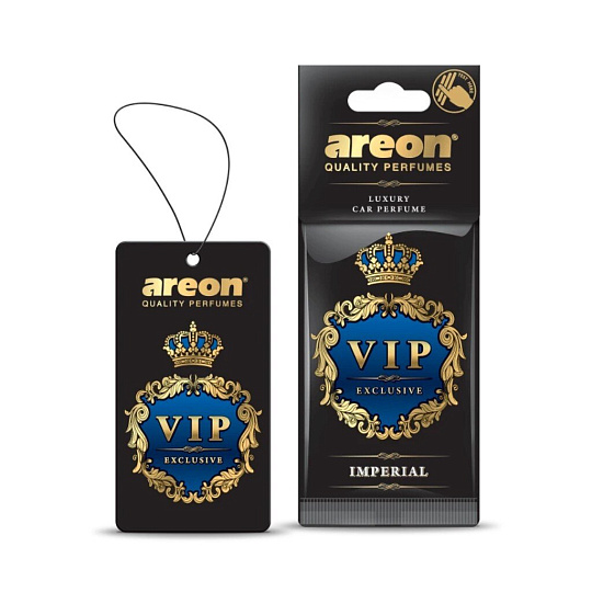 Ароматизатор в машину подвесной, сухой, Areon, "VIP" — Imperial, 704-VIP-09