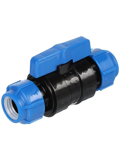 ПНД кран d32 мм, Spektr