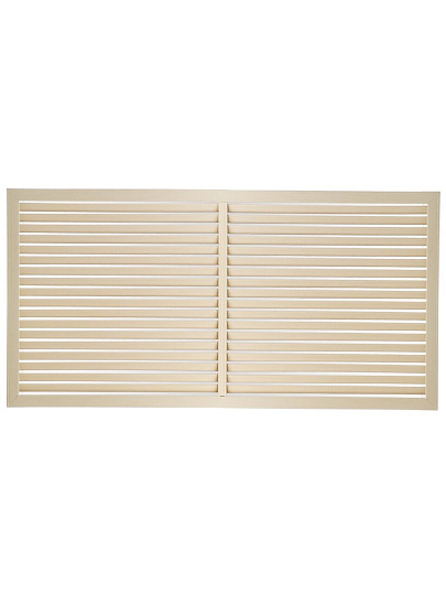 Экран для радиатора, ПВХ, 1200х600 мм, слоновая кость, Viento