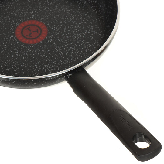 Сковорода алюминий, 24 см, антипригарное покрытие, Tefal, Granit, индукция, 4192124