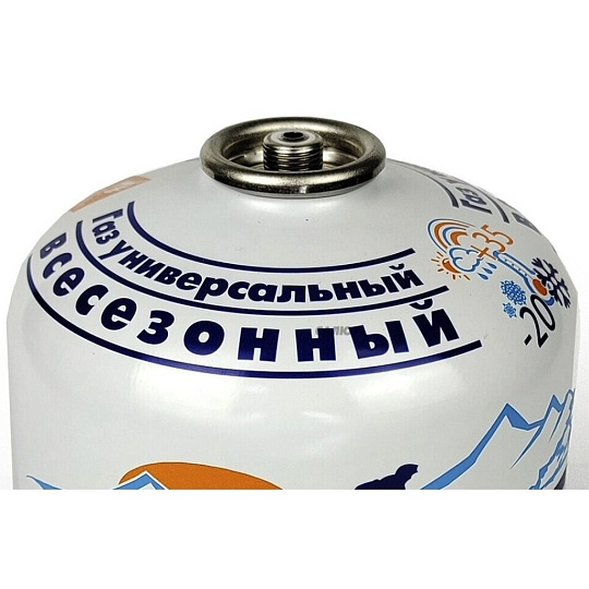 Газовый баллон резьбовой, 450 г, всесезонный, Следопыт, PF-FG-450