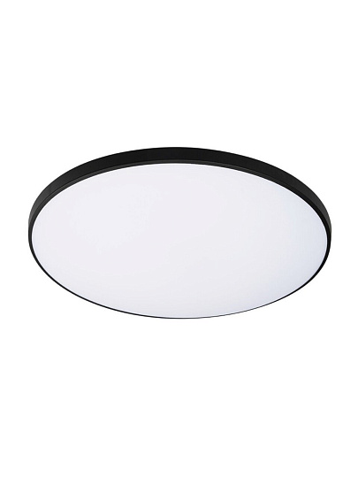 Светильник светодиодный, JazzWay, PPB OPAL, 48 Вт, 4000 К, 3840 Лм, IP20, 37х37х5.5 см, черный, 5060968