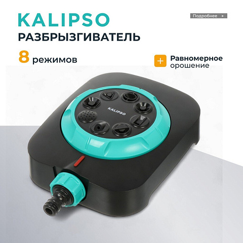 Разбрызгиватель 8 режимов, быстросъемный, Kalipso, DY6029G