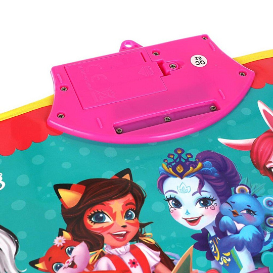 Двусторонний плакат Enchantimals, Русская и английская азбука, 400 стихов, звуков, HX0251-R62