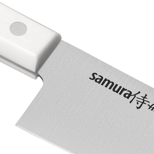 Нож кухонный Samura, Harakiri, шеф-нож, нержавеющая сталь, 20.8 см, рукоятка ABS пластик, SHR-0085W/K