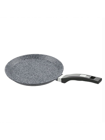 Блинница алюминий, 22 см, антипригарное покрытие, Мечта, Premium grey, 12901, бакелитовая ручка