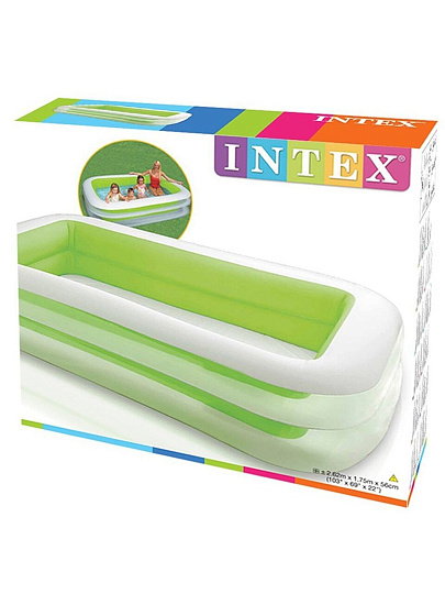 Бассейн надувной Intex, 262х175х56 см, Семейный, 56483NP, 770 л, в ассортименте